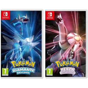 visuel produit pokémon diamant et perle boîte en espagnol, jeux en français