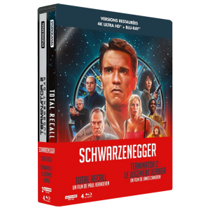 coffret 4k double steelbook terminator 2 totall recall visuel produit