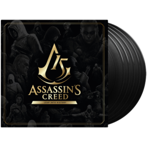 coffret vinyle assassins creed leap into history visuel produit