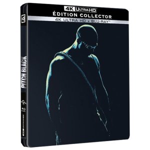 pitch black blu ray 4k steelbook visuel produit