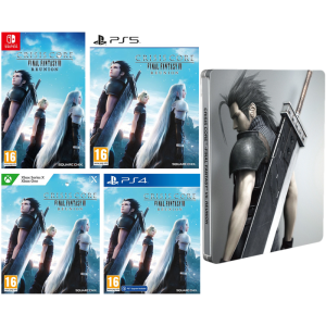 final fantasy 7 crisis core reunion edition steelbook visuel produit