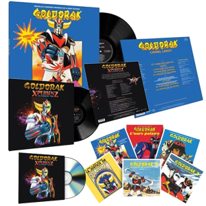 coffret boxset vinyle goldorak visuel produit