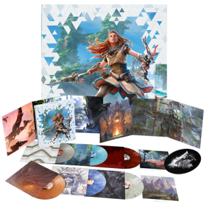 coffret vinyle horizon forbidden west deluxe visuel produit