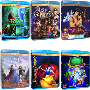 promo disney 4 blu ray pour 30 euros 17 octobre 2022 visuel produit