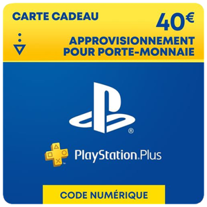 carte PSN 12 mois 40 euros pour acheter psn 12 mois visuel produit