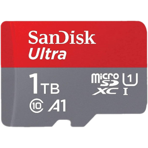 carte micro sdxc 1 To sandisk visuel produit