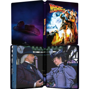 retour vers le futur 3 4k steelbook 2023 visuel produit