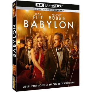 babylon blu ray 4k visuel produit définitif