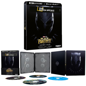 black panther wakanda forever coffret 2 films steelbook visuel produit 2023