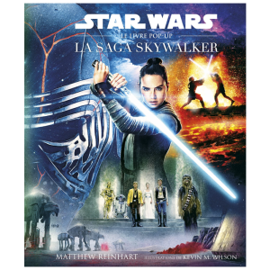 la saga skywalker livre pop up visuel produit