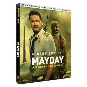 mayday 4k steelbook gerard butler 2023 visuel produit