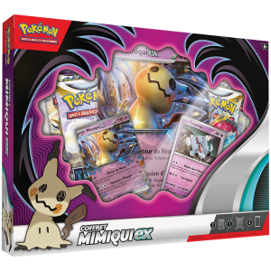 coffret cartes pokemon mimiqui ex visuel produit