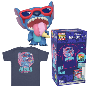 funko pop tee stitch aloha summer visuel produit