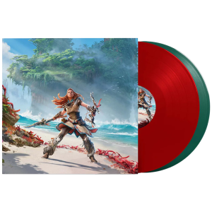 vinyles horizon forbidden west rouge vert visuel visuel produit