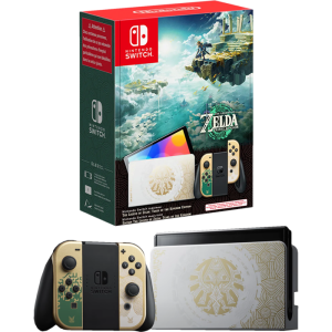 Console Switch OLED Zelda Tears of The Kingdom visuel produit v2