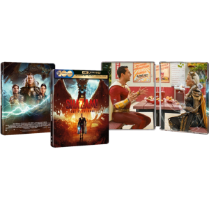 Shazam La Rage des Dieux 4K steelbook visuel provisoire
