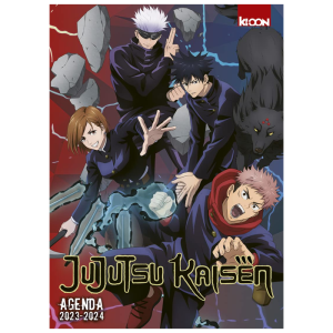 agenda jujutsu kaisen 2023_2024 visuel produit