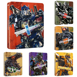 coffrets 6 films steelbook transformers visuel produit