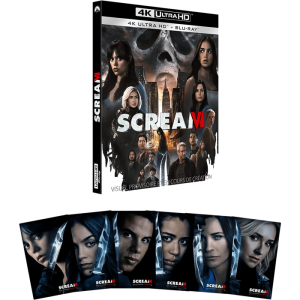 Scream 6 Blu ray 4k Edition Limitee Amazon visuel definitif produit