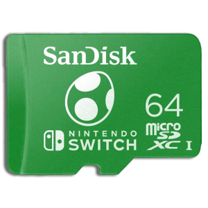 carte sd 64 go yoshi nintendo visuel produit