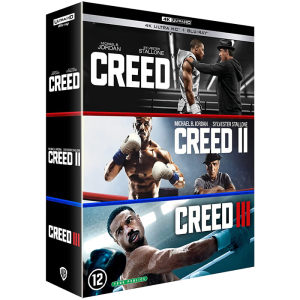 creed 1 a 3 blu ray 4k visuel produit