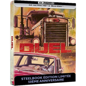 duel blu ray 4K steelbook visuel produit definitif