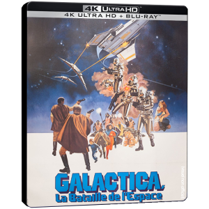 galactica la bataille de lespace blu ray 4k steelbook 45e anniversaire visuel produit provisoire