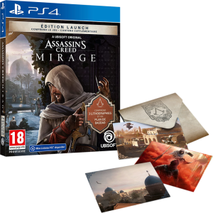 Assassin's creed Mirage Launch Edition sur ps4 visuel produit