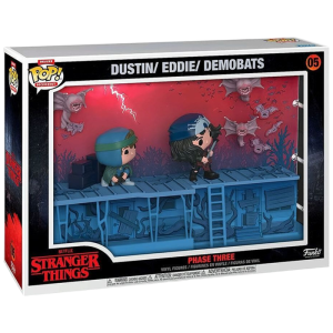 funko pop moment stranger things dustin eddie demobats visuel produit