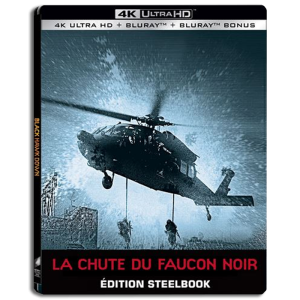 la chute du faucon noir blu ray 4k steelbook definitif