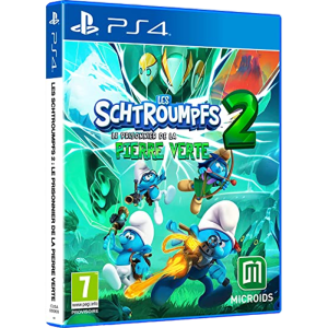 les schtroumpfs 2 le prisonnier de la pierre verte ps4 visuel produit