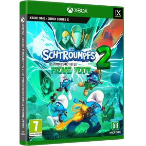 les schtroumpfs 2 le prisonnier de la pierre verte xbox visuel produit