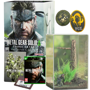 metal gear solid 3 remake collector xbox visuel produit
