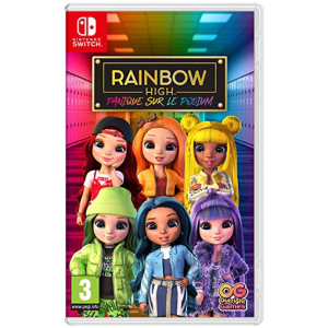 rainbow high panique sur le podium switch visuel produit