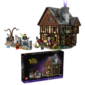 Lego Disney Hocus Pocus le manoir des sœurs Sanderson 21341 visuel produit