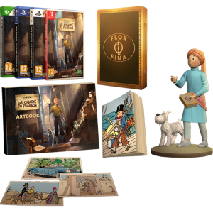 Tintin Reporter Les Cigares du Pharaon Collector boites ps4 ps5 switch visuel produit
