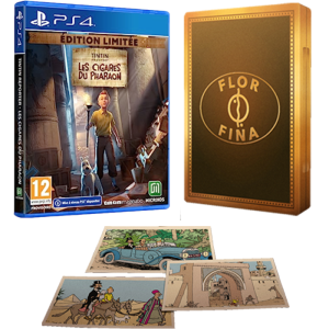 Tintin Reporter Les Cigares du Pharaon edition limitée ps4 visuel produit