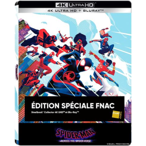 spiderman across the spider verse 4k steelbook visuel produit fnac