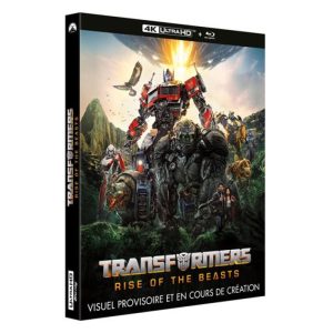 transformers rise of the beasts blu ray 4k visuel produit