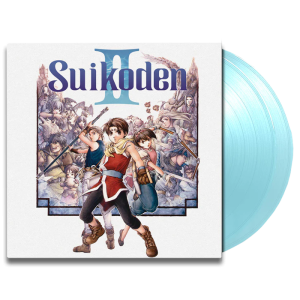 vinyle suikoden 2 bleu visuel produit