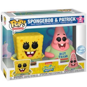 Funko Pop Bob Leponge et Patrick visuel produit