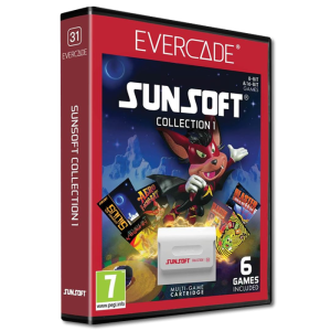 cartouche 31 blaze evercade sunsoft collection visuel produit