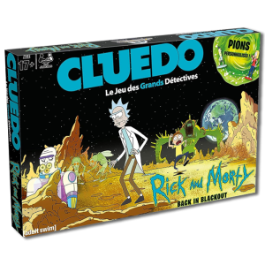 cluedo rick and morty visuel produit