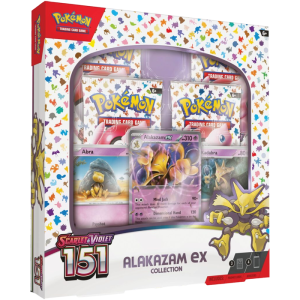 coffret pokemon ecarlate violet 151 alakazam ex visuel produit