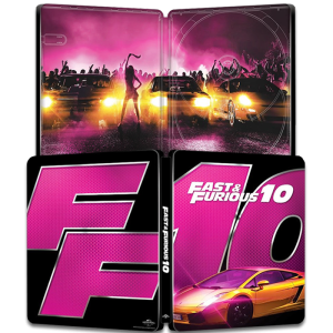 fast and furious 10 4k steelbook visuel produit définitif