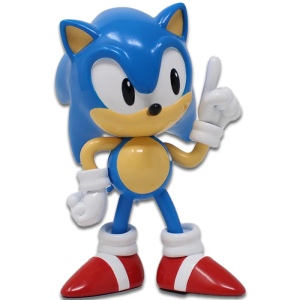 figurine résine 14 cm sonic visuel produit