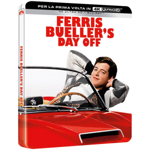 folle journée de ferris bueller blu ray 4k steelbook visuel produit italien