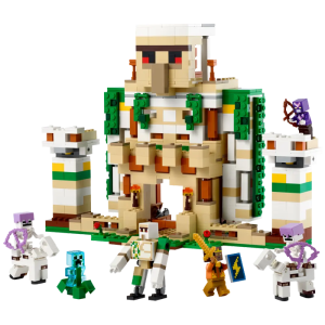 lego minecraft la forteresse du golem de fer 21250 visuel produit