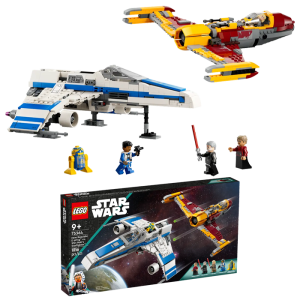 lego star wars e wing contre chasseur shin hati 75364 visuel produit