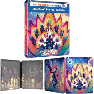les gardiens de la galaxie 3 blu ray steelbook leclerc visuel produit